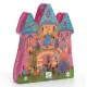 Djeco 7246 Formadobozos puzzle - Tündérek kastélya - The fairy castle