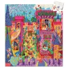 Djeco 7246 Formadobozos puzzle - Tündérek kastélya - The fairy castle