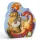 Djeco 7256 Formadobozos puzzle - Vaillant és a sárkány - Vaillant and the dragon