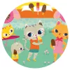Djeco 7264 Mini puzzle - Fagyis kocsi - Ice cream truck