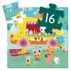 Djeco 7264 Mini puzzle - Fagyis kocsi - Ice cream truck