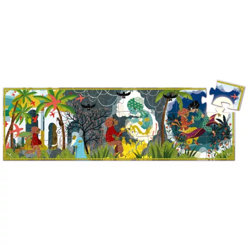 Djeco 7281 Formadobozos puzzle - Aladdin