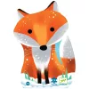 Djeco 7285 Formadobozos puzzle - Gyömbér a kis róka, 24 db-os - Ginger, little fox