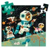 Djeco 7291 Formadobozos puzzle - Űrállomás - Space station