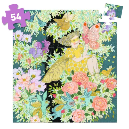 Formadobozos puzzle - Flóra álomfája, 54 db-os - Flora's Tree