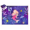 Djeco DJ07303 Formadobozos puzzle - Ella a sellő, 36 db-os - Ella, the mermaid