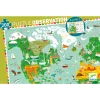 Djeco 7412 Megfigyeltető puzzle - Lenyűgöző világ 200 db-os