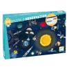 Djeco 7413 Megfigyeltető puzzle - The space + booklet