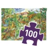 Djeco 7424 Megfigyeltető puzzle - Dinoszauruszok 100 db-os