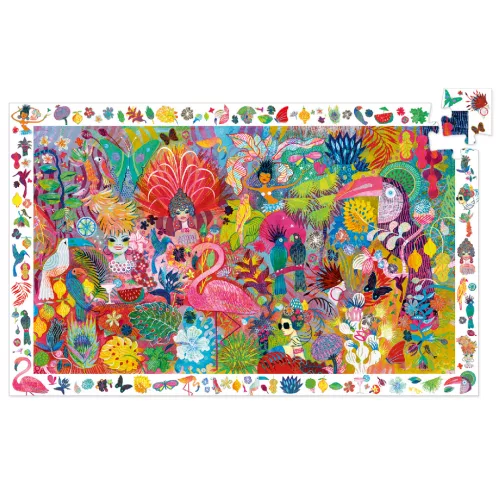 Djeco 7452 Megfigyeltető puzzle - Rio Carnaval