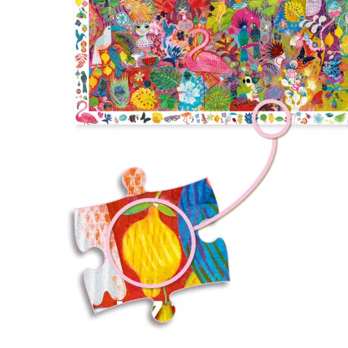 Djeco 7452 Megfigyeltető puzzle - Rio Carnaval