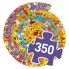 Djeco 7470 Megfigyeltető puzzle - Történelem, 350 db-os spirál puzzle - History + booklet