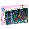 Djeco 7504 Megfigyelő puzzle - Az elvarázsolt erdő 100 db Djeco