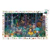 Djeco 7504 Megfigyelő puzzle - Az elvarázsolt erdő 100 db Djeco