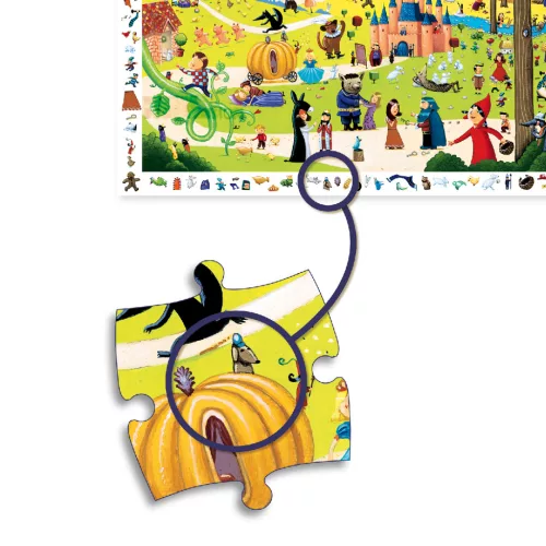 Djeco 7561 Mesék puzzle 54 db