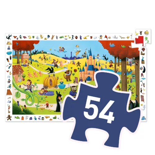 Djeco 7561 Mesék puzzle 54 db