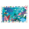 Djeco 7562 Megfigyeltető puzzle - Tengerben, 54 db-os - Aquatic