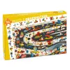 Djeco 7564 Megfigyeltető puzzle - Állati autóverseny - Car rally