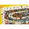 Djeco 7564 Megfigyeltető puzzle - Állati autóverseny - Car rally