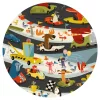 Djeco 7564 Megfigyeltető puzzle - Állati autóverseny - Car rally