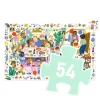 Megfigyeltető puzzle - Szülinapi parti, 54 db-os - Birthday Party