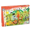 Djeco 7590 Megfigyeltető puzzle - Dzsungel - Jungle