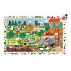 Djeco 7591 Megfigyetetlő puzzle - A farm, 35 db-os - The farm