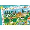 Djeco 7591 Megfigyetetlő puzzle - A farm, 35 db-os - The farm