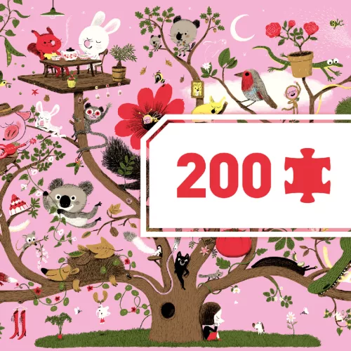Djeco 7602 Művész puzzle - Abrakadabra - Abracadabra