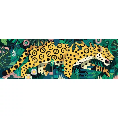 Djeco 7645 Művész puzzle - Leopárd - Leopard