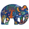 Djeco 7652 Művész puzzle - Elefánt - 150 db