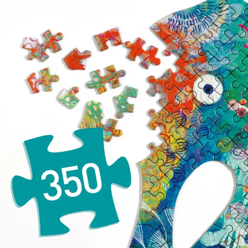 Djeco 7653 Művész puzzle - Csikóhal - 350 db