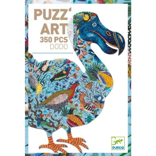 Djeco 7656 Művész puzzle - Dodo madár, 350 db-os