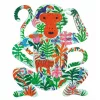 Djeco 7657 Művész puzzle - Majom - Monkey