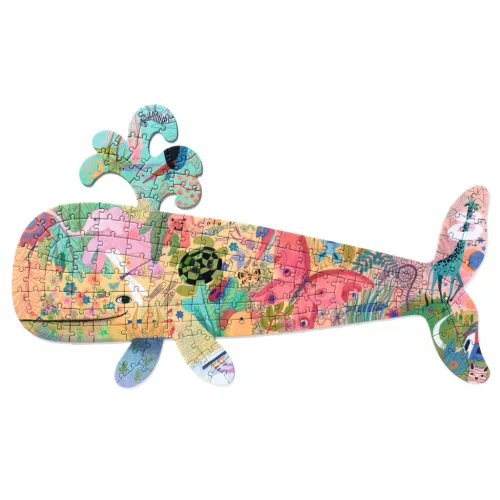 Djeco 7658 Művész puzzle - Bálna - Whale