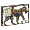 Djeco 7659 Művész puzzle - Fekete párcuc - Panther