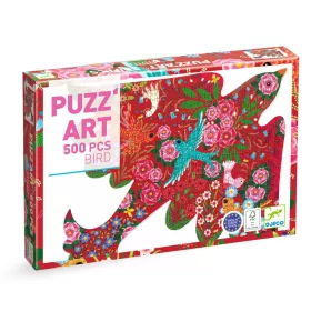 Djeco 7668 Művész puzzle - Madár - Bird