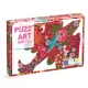 Djeco 7668 Művész puzzle - Madár - Bird
