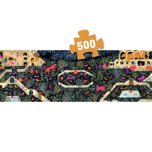 Djeco Művész puzzle - A macskák birodalma, 500 db-os - The kingdom of cats (DJ07686)