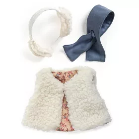   Djeco 7774 Játékbaba kiegészítő, babaruha - Bundás - Outfit Moumoute