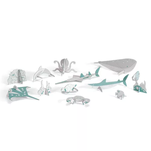 Djeco Készítsd magad! - Élet a tengerben 3D-ben - Sea life (DJ08002)