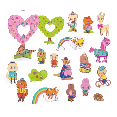 Csináld magad - Cukiföld lakói 3D-ben - Kawaii world