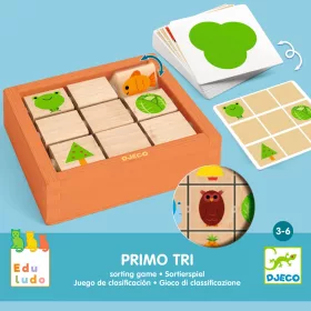   Djeco DJ08210 Fejlesztő játék - Első három - Eduludo Primo Tri