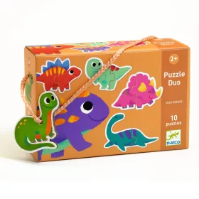 Párosító puzzle - Dinócskák - Duo Dinos