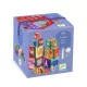 Toronyépítő kocka - Természet és állatok - 10 nature and animal blocks