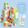 Djeco Toronyépítő kocka - Erdei állatok - 10 forest blocks (DJ08507)