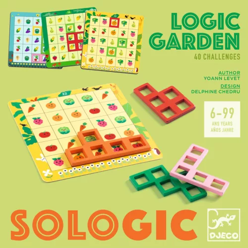 Djeco DJ08520 Logikai játék - Logikus kert - Logic garden