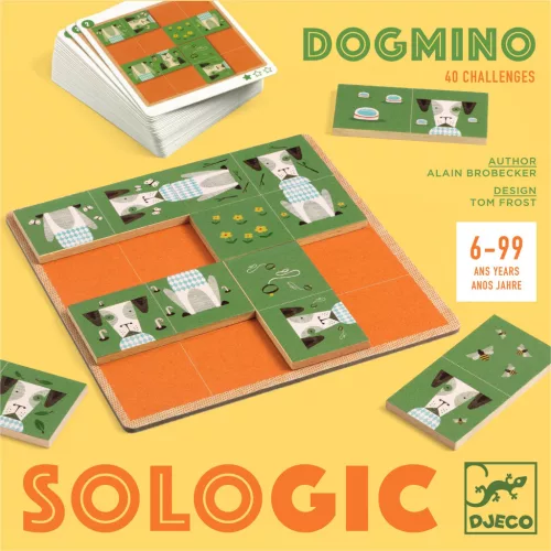 Djeco DJ08522 Logikai játék - Kutyagoló - Dogmino