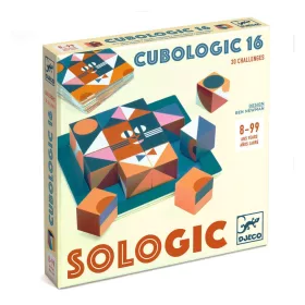   Djeco DJ08576 Logikai kockakirakó - Kubológia 16 - Cubologic 16