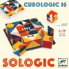 Djeco DJ08576 Logikai kockakirakó - Kubológia 16 - Cubologic 16